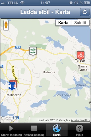 Tyresö kommun - Ladda elbil screenshot 3