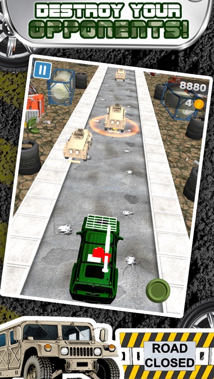 3D Humvee Army Race Game By Top Racing War Games For Cool Boys And Teens FREE