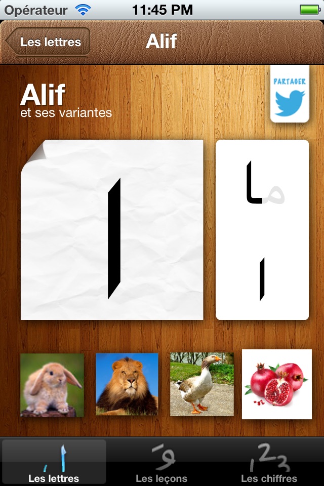 Apprendre alphabet arabe screenshot 2