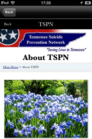 Tennessee Suicide Prevention Network (TSPN) screenshot 2