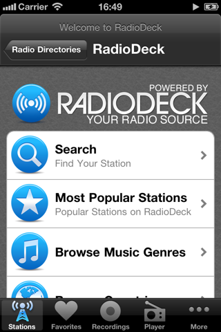 Internet Radio Box screenshot 3