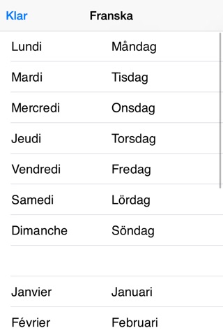 Days of the Week and Months of the Year in 7 Languages - from Monday to December screenshot 4