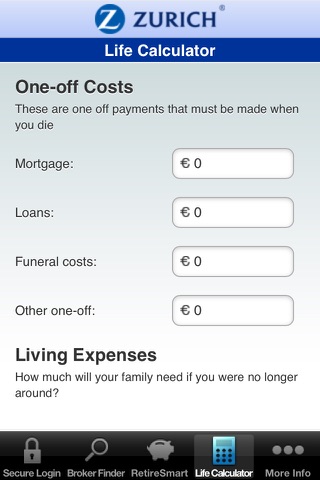 Zurich Life App screenshot 2