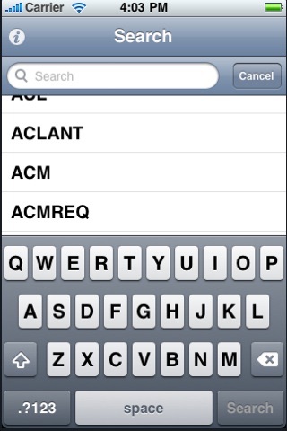 Military Acronyms screenshot 3