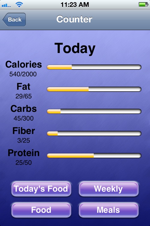 Fast Food Calorie Counter screenshot-4