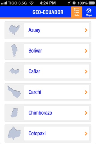 GeoEcuador screenshot 2