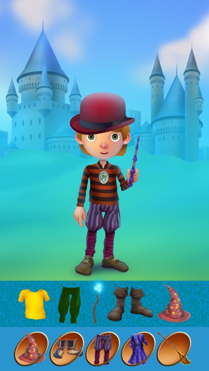 Fantasy Wizards Magical Dress Up Game - Free Edition screenshot-3