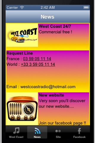 West Coast Radio screenshot 2