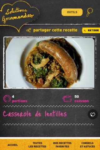 Solutions Gourmandes screenshot 3