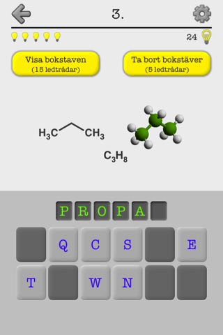 Hydrocarbons Chemical Formulas screenshot 4