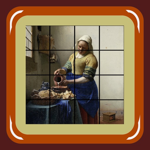 Golden Age Painting Puzzle (Famous Museum Pictures) Icon