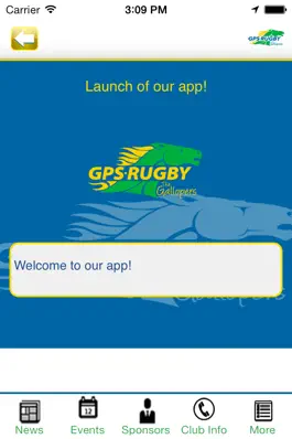 Game screenshot GPS Rugby Club apk