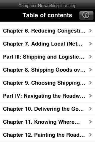 Computer Networking First-Step App (iPhone)