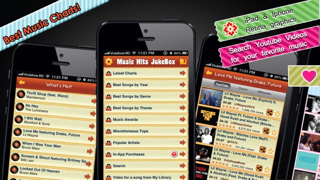 Music Hits Jukebox - Greatest Songs of All Time, Top 100 Lis(圖1)-速報App