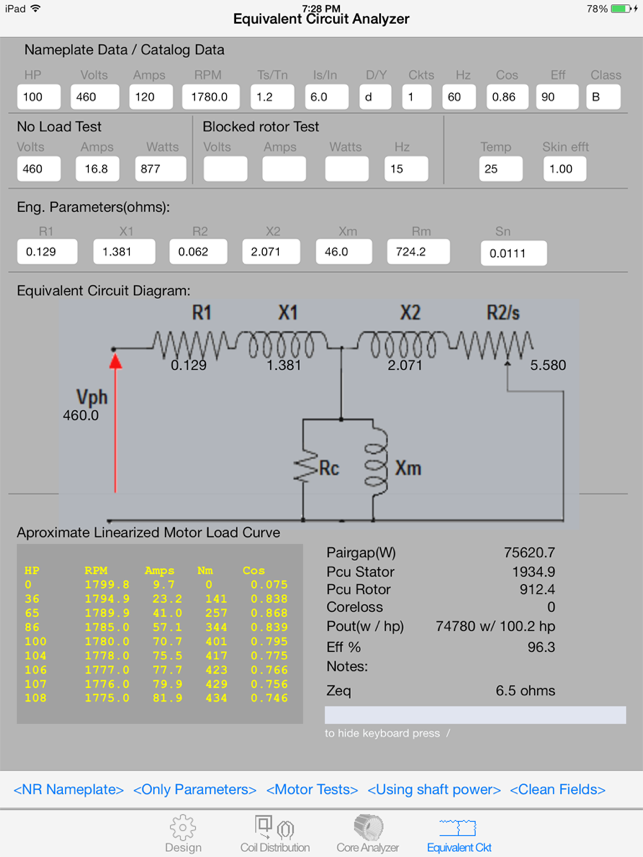 Induction Motor Winding Data Analyzer(圖5)-速報App