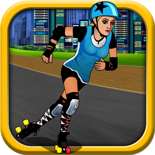 A Roller Derby Candy Dash PRO - Downhill Racing Game icon