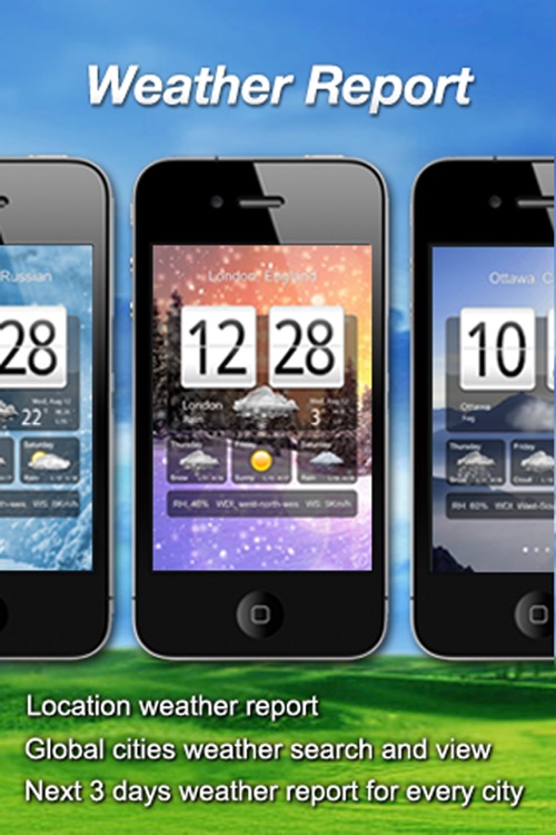 Awesome Live Weather Clock