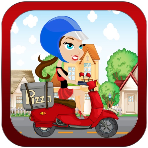 Hot Scooter Babe Pizza Delivery - Full Version Icon