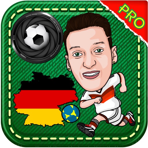 Germany World Soccer Cheer 2014 - Fans Foto Football Game Sticker Booth Frames in Samba Braziil