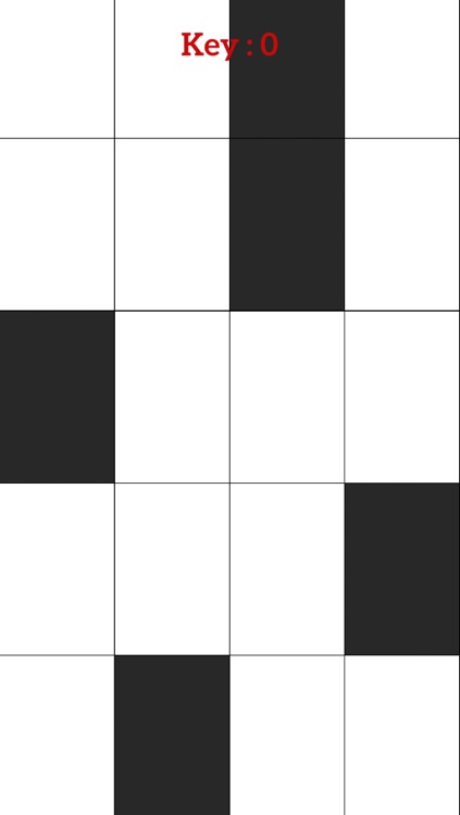 Black Piano DJ Melody Keys : Don't Tap or Avoid The White Tiles of Wooden Keyboard