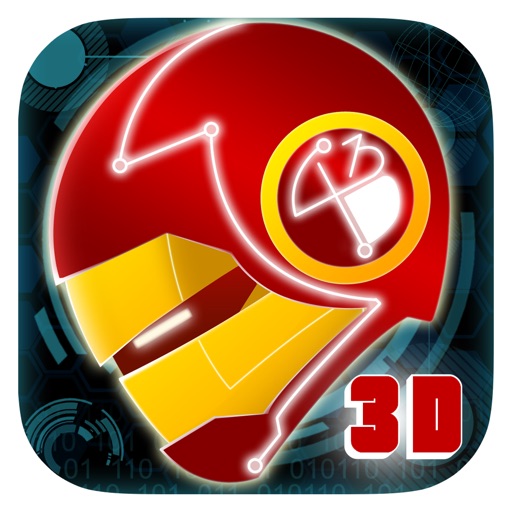 An Official Neon Rush 3D PRO - HD Super Hero Run Game icon