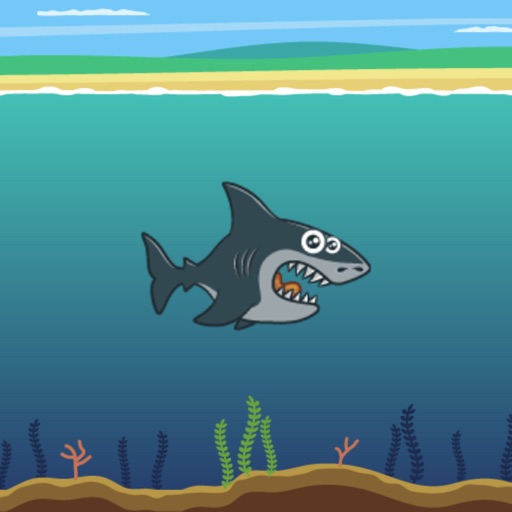 Shark Beach - 2048 Saga iOS App