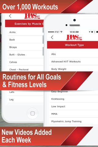 HASfit: Home Workout Routines screenshot 2