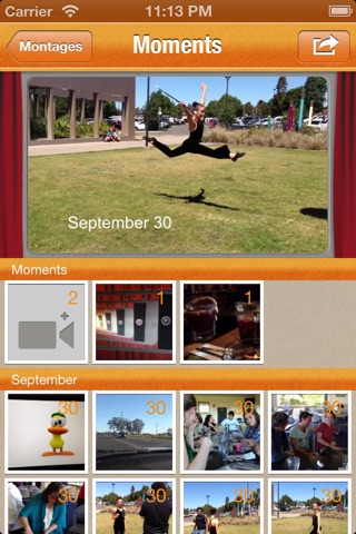 Moment Montage screenshot 2