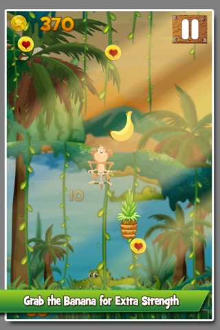 Cute Monkey Jump Free screenshot 4