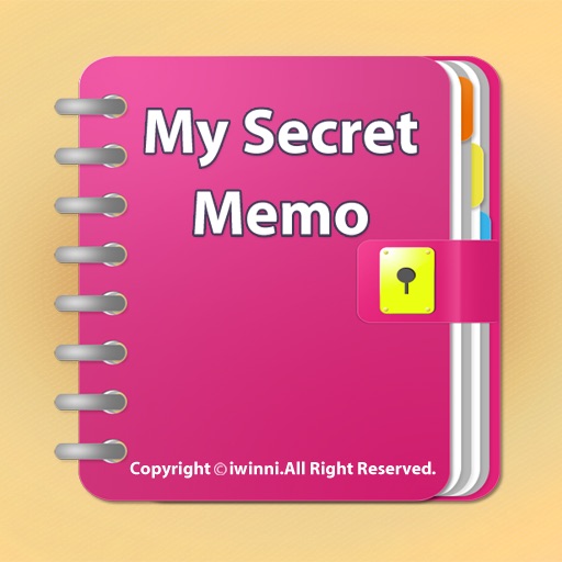 My Secret Memo iOS App