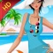 Beach Fashion HD Lite: Dress up and makeup game