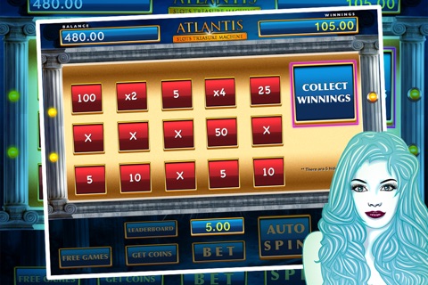 Atlantis Slots Treasure Machine Pro Game screenshot 4