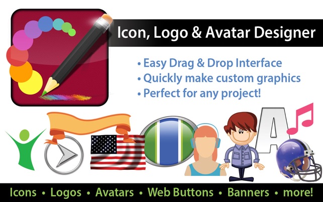 Icon Logo and Avatar Designer - Complete