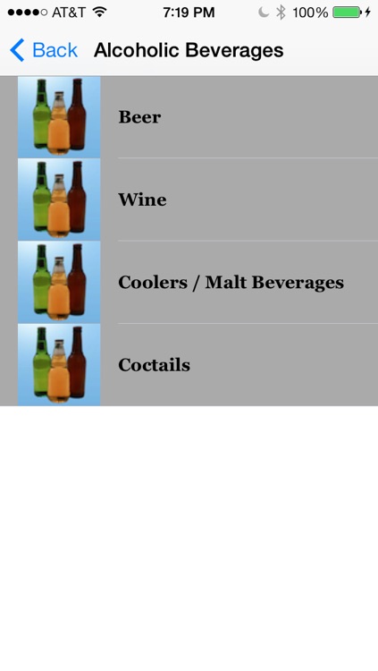 Calories in Alcohol and Snacks screenshot-4