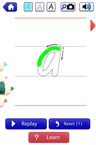 School Fonts - Learn to write (AU/NZ) - náhled