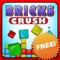 Bricks Crush is a new highscores puzzle game in which you must try to find as many rectangles as you can in 180 seconds time limit