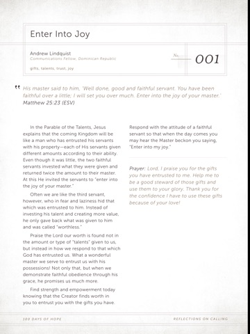 100 Days of HOPE Devotional screenshot 3
