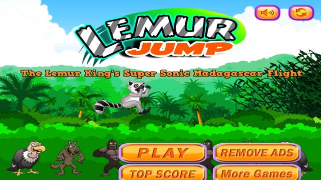 Lemur Jump : The Lemur King's Super Soni