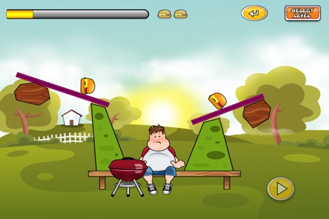 Hungry Burgers Physics Lite screenshot 3