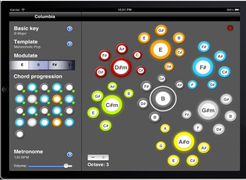 Music composition aid.Learning music composition with your iPad screenshot 2