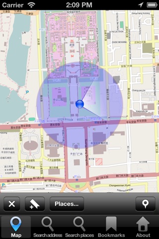 Map Peking (Beijing), China: City Navigator Maps screenshot 2