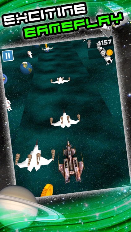 3D Space Craft Racing Shooting Game for Cool boys and teens by Top War Games FREE