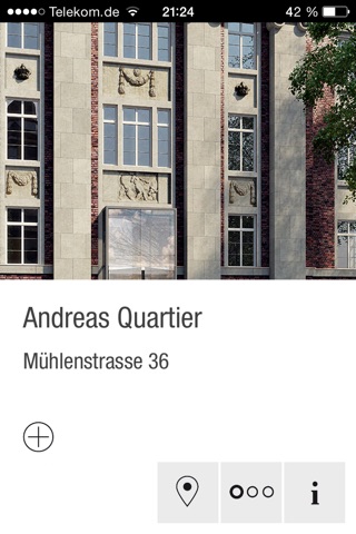 Andreas Quartier Office - Düsseldorf for iPhone screenshot 2