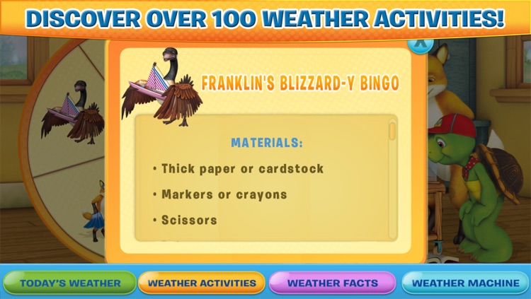 Franklin and Friends: Franklin’s Weather Fun