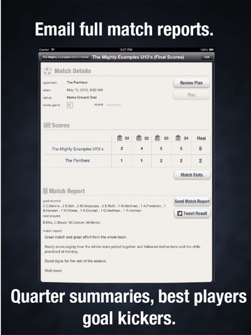 Great Coach Football - Soccer Planning, Scoring and Statistics screenshot 4