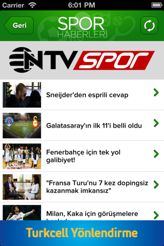 Spor Haberleri screenshot 3