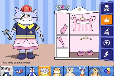 Dress up Fred and his friends screenshot 3