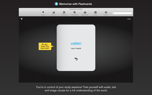 WordPower Learn Swedish Vocabulary by InnovativeLanguage.com(圖5)-速報App