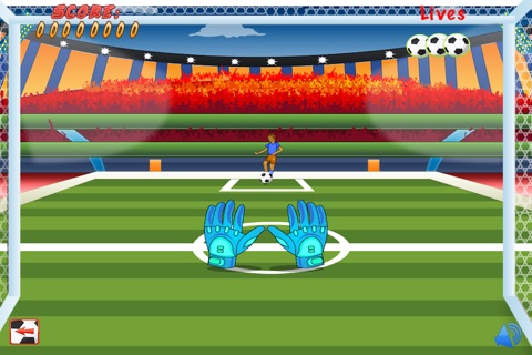 Ultimate Save Football Soccer Goalie Hero - Defend Your Goal Real Stadium Sports Game screenshot 2