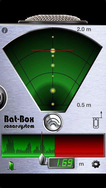 Distance Meter Bat Box sonar analyzer - range finder 2m